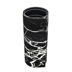 Panneau Adhésif Décoratif Effet Marbre Noir et Blanc 250 x 120 x 0,3 cm-Wall Fashion New