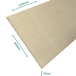 Forestea Panneau aggloméré intérieur 1200 x 600 x 16 mm