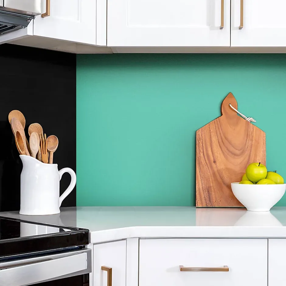 Panneau autocollant 100x50 cm Couleur turquoise 1 pcs-Tulup Discount