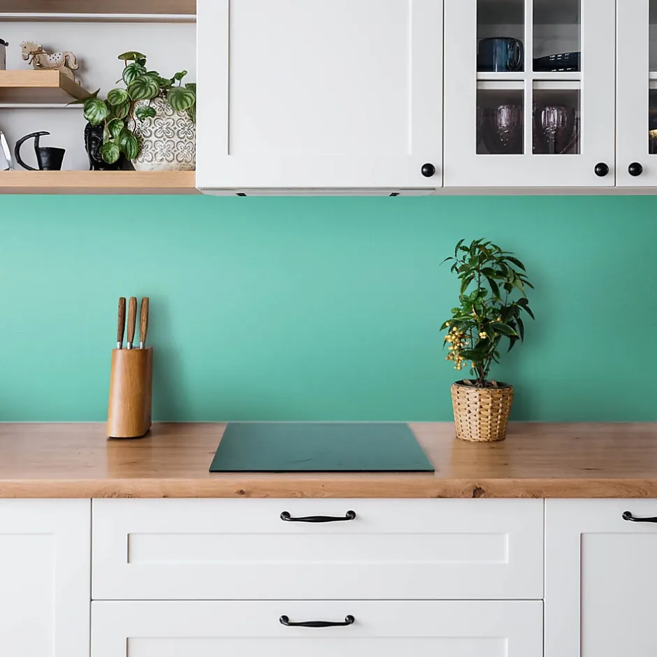 Panneau autocollant 100x50 cm Couleur turquoise 1 pcs-Tulup Discount