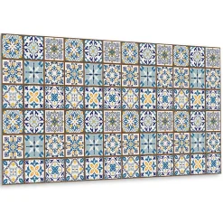 Panneau autocollant 100x50 cm Patchwork arabe 1 pcs-Tulup