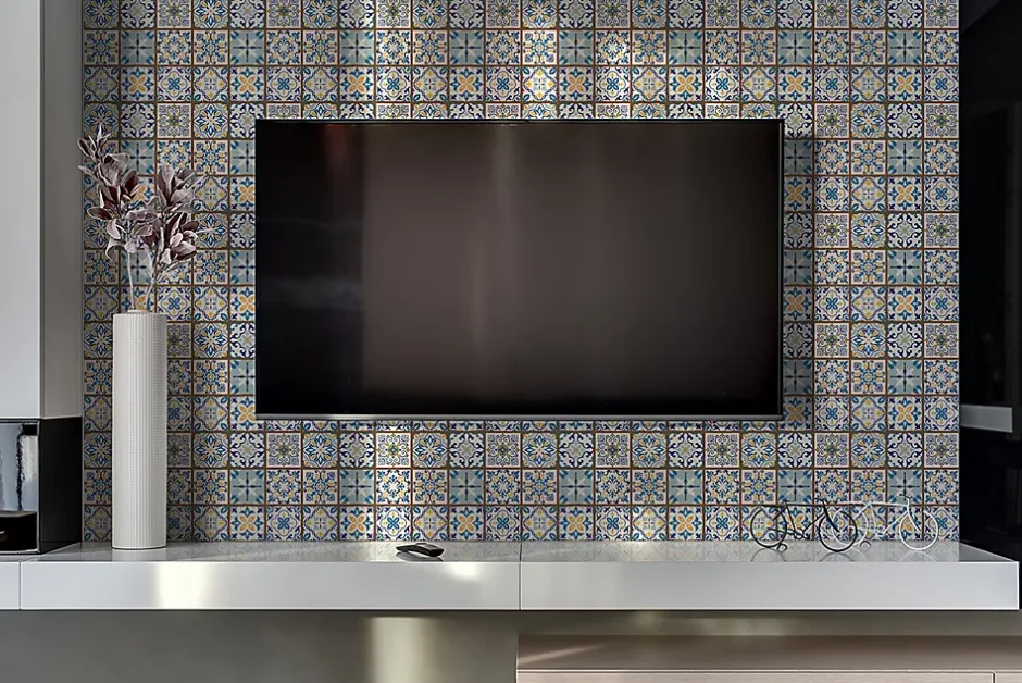 Panneau autocollant 100x50 cm Patchwork arabe 1 pcs-Tulup