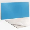 Tulup Panneau autocollant 100x50 cm Couleur bleue 1 pcs