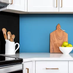 Tulup Panneau autocollant 100x50 cm Couleur bleue 1 pcs