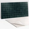 Panneau autocollant 100x50 cm Mosaïque vert bouteille 1 pcs-Tulup Discount