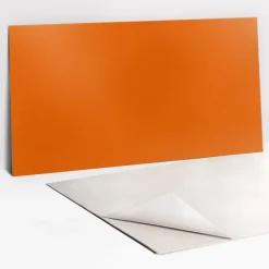 Panneau autocollant 100x50 cm Couleur orange 1 pcs-Tulup Best