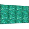 Tulup Panneau autocollant 100x50 cm Texture de la malachite 1 pcs
