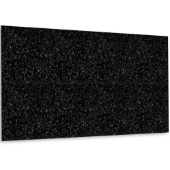 Tulup Panneau autocollant 100x50 cm Sol noir classique 1 pcs