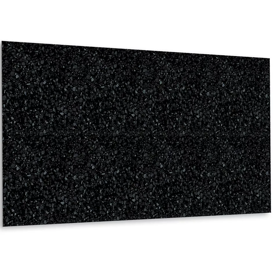 Tulup Panneau autocollant 100x50 cm Sol noir classique 1 pcs