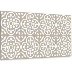 Tulup Panneau autocollant 100x50 cm Thèmes de cartes 1 pcs