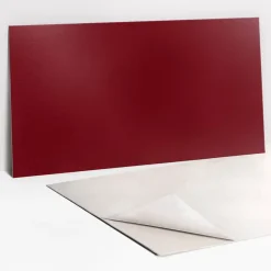 Panneau autocollant 100x50 cm Couleur bordeaux 1 pcs-Tulup Sale