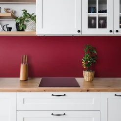 Panneau autocollant 100x50 cm Couleur bordeaux 1 pcs-Tulup Sale