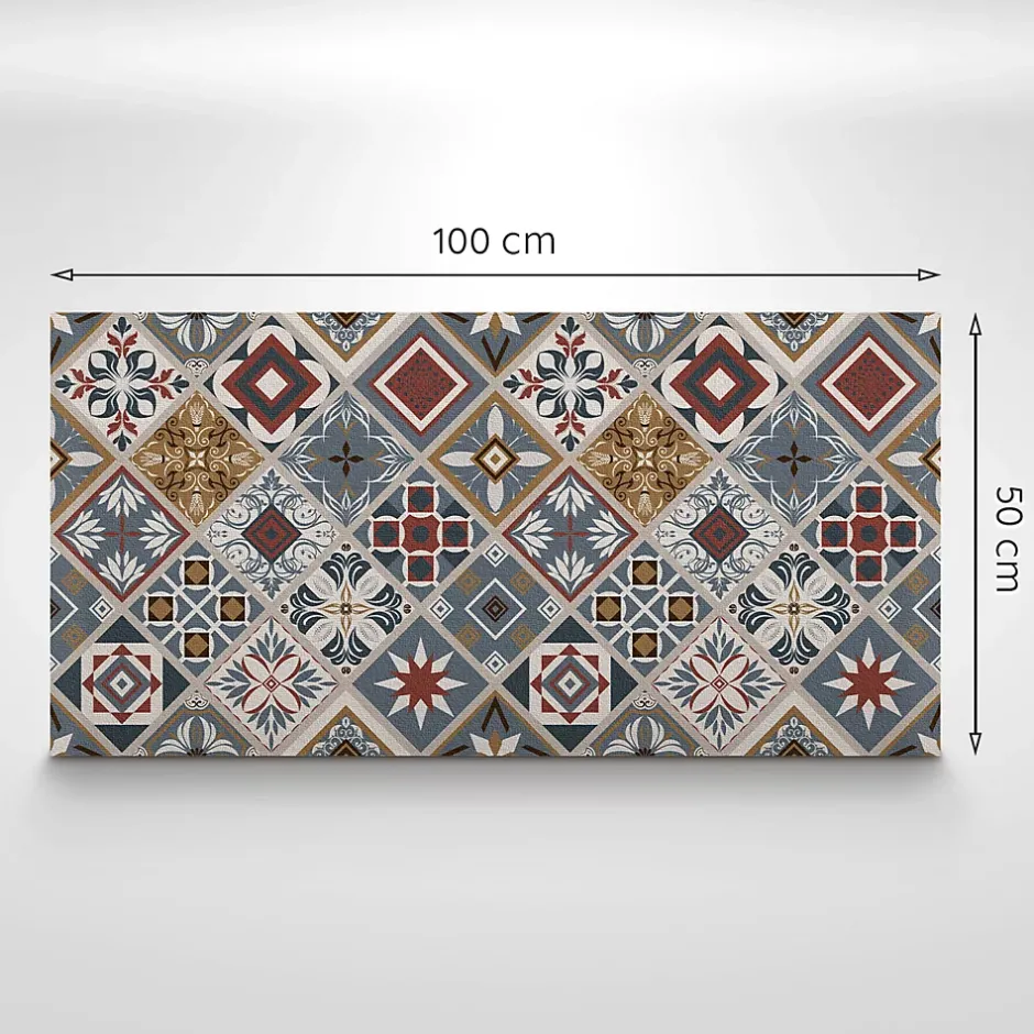 Panneau autocollant 100x50 cm Couleur bordeaux 1 pcs-Tulup Sale