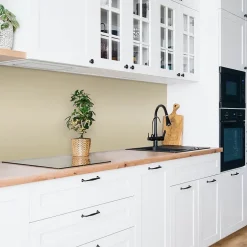 Tulup Panneau autocollant 100x50 cm Couleur beige 1 pcs