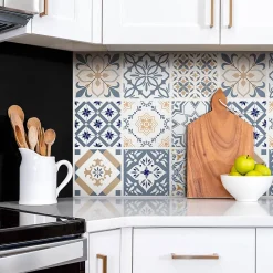 Panneau autocollant 100x50 cm Mosaïque ornementale 1 pcs-Tulup New