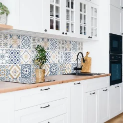 Panneau autocollant 100x50 cm Mosaïque ornementale 1 pcs-Tulup New