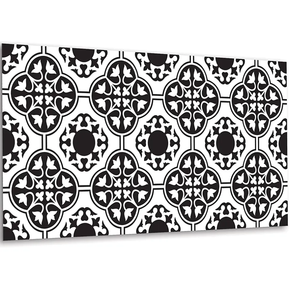 Panneau autocollant 100x50 cm Ornement fleuri 1 pcs-Tulup Discount