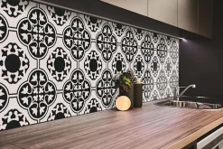 Panneau autocollant 100x50 cm Ornement fleuri 1 pcs-Tulup Discount