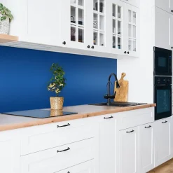 Tulup Panneau autocollant 100x50 cm Couleur bleue 1 pcs