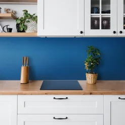 Tulup Panneau autocollant 100x50 cm Couleur bleue 1 pcs