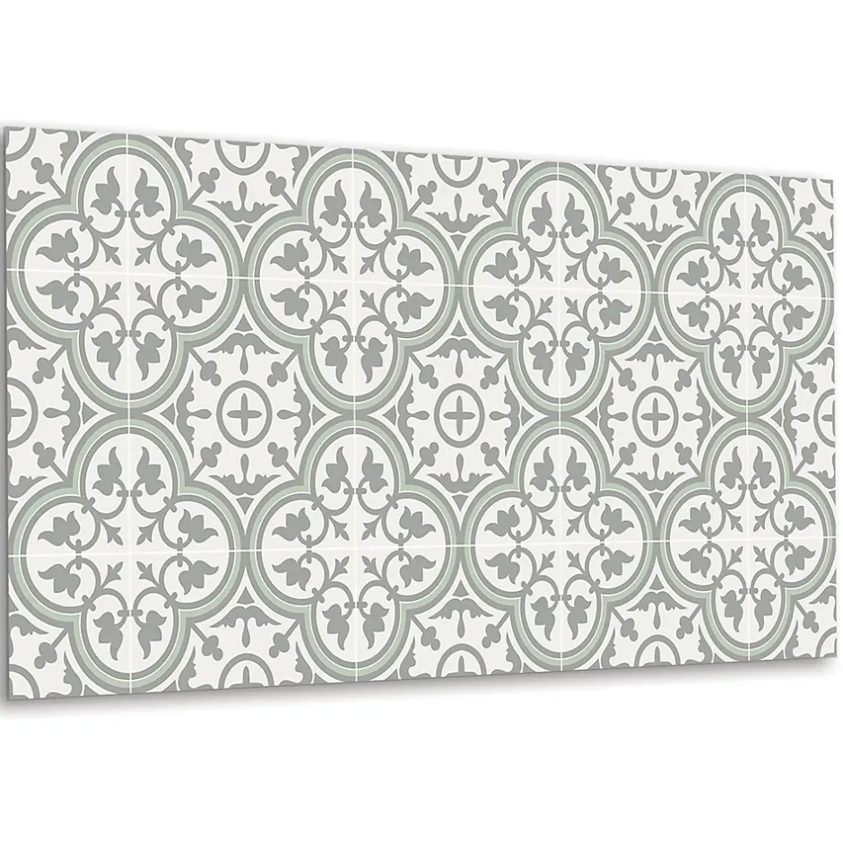 Tulup Panneau autocollant 100x50 cm Ornement floral 1 pcs