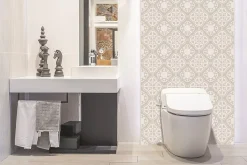 Panneau autocollant 100x50 cm Fleurs décoratives 1 pcs-Tulup