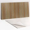 Panneau autocollant 100x50 cm Planches en bois lamelles 1 pcs-Tulup