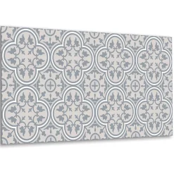 Tulup Panneau autocollant 100x50 cm Graphisme floral 1 pcs