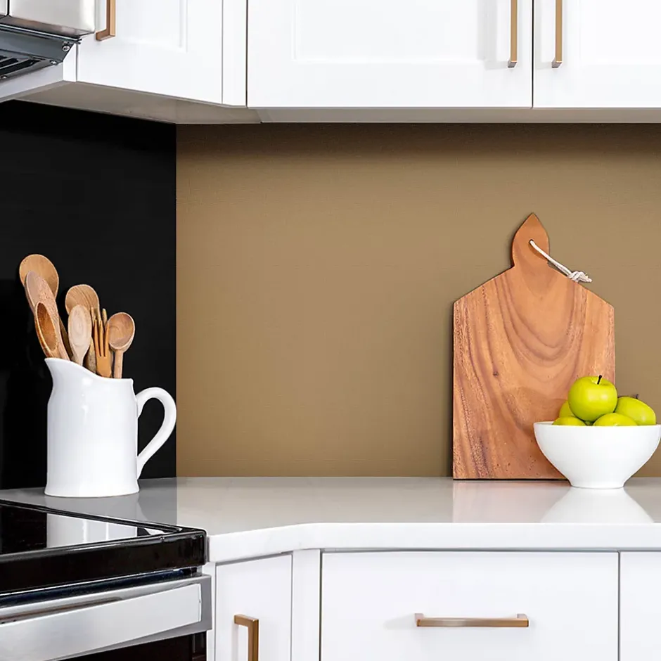 Panneau autocollant 100x50 cm Couleur marron 1 pcs-Tulup