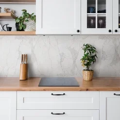 Tulup Panneau autocollant 100x50 cm Marbre délicat 1 pcs