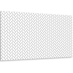 Panneau autocollant 100x50 cm Chodel blanc 1 pcs-Tulup Hot