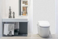 Panneau autocollant 100x50 cm Chodel blanc 1 pcs-Tulup Hot