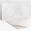 Panneau autocollant 100x50 cm Marbre clair 1 pcs-Tulup Clearance