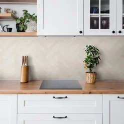 Tulup Panneau autocollant 100x50 cm Parquet clair et délicat 1 pcs