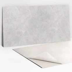 Tulup Panneau autocollant 100x50 cm pierre de marbre 1 pcs