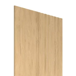 Radex Panneau décoratif à lamelles Python en mdf imitation chêne 275X60 cm