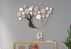 Panneau décoratif 3D en métal multicolore cm 101x6x72-Mauro Ferretti Best