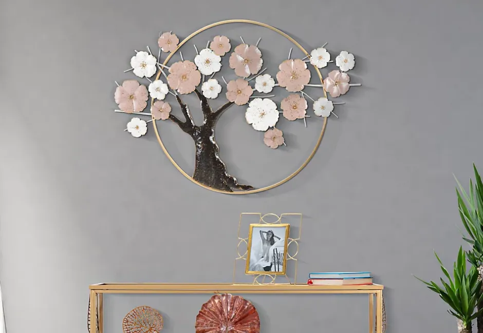 Panneau décoratif 3D en métal multicolore cm 101x6x72-Mauro Ferretti Best