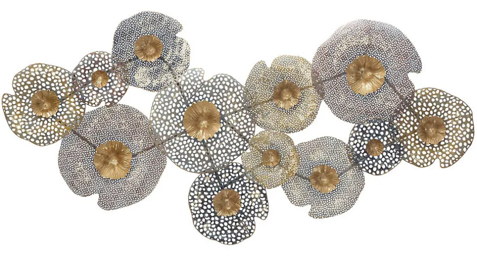 Mauro Ferretti Panneau décoratif 3D en métal multicolore cm 119x7x59,5