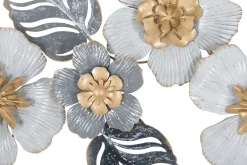 Panneau décoratif 3D en métal multicolore cm 87,6x5,7x33,7-Mauro Ferretti Best