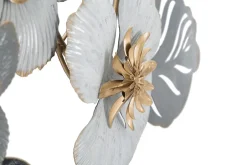 Panneau décoratif 3D en métal multicolore cm 87,6x5,7x33,7-Mauro Ferretti Best