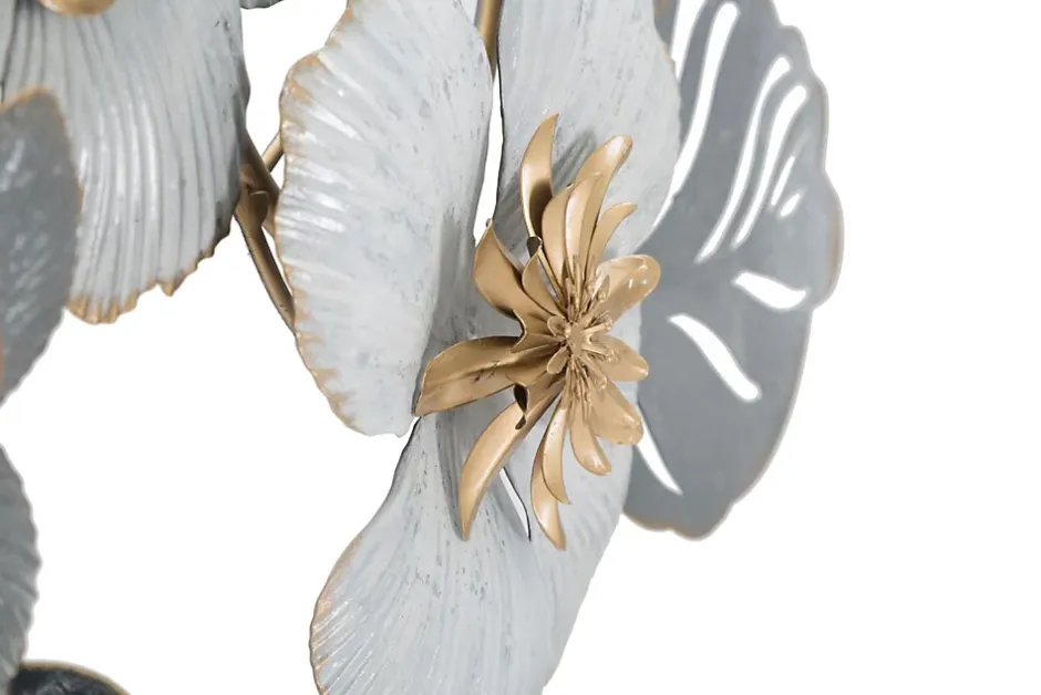 Panneau décoratif 3D en métal multicolore cm 87,6x5,7x33,7-Mauro Ferretti Best