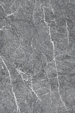 Divina Home Panneau décoratif en grès cérame effet marbre, lot de 6 pièces, revêtement mural PVC 4,3 m², finition UV, 120x60 cm, marbre gris