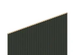 Foge Panneau décoratif fraisé Caiman vert foncé L.280x l.60cm Ep. 1,5cm