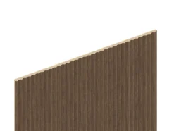 Panneau décoratif fraisé Serval effet noyer L.280x l.60cm Ep. 1,5cm-Foge Outlet