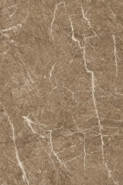 Divina Home Panneau décoratif grès cérame effet marbre, lot de 6, PVC 4,3m², finition UV, 120x60 cm, beige