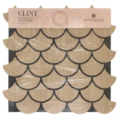 Atmosphera Créateur D'Intérieur Panneau décoratif mural Clint beige 64x66cm - Atmosphera