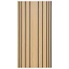 Panneau décoratif mural Colva beige fond noir 120x60cm - Atmosphera-Atmosphera Créateur D'Intérieur New