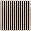 Panneau décoratif mural Colva beige fond noir 60x60cm - Atmosphera-Atmosphera Créateur D'Intérieur Best