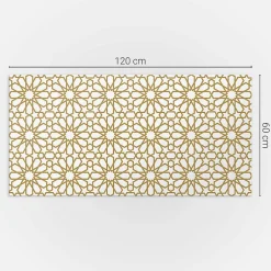 Wallfluent Panneau Décoratif Mural 120x60 cm Motifs Floraux 1 pièce